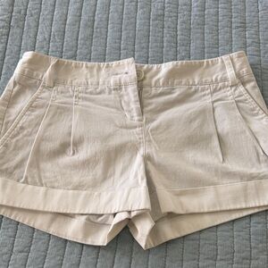 Express Women's Light Beige Tailored Shorts